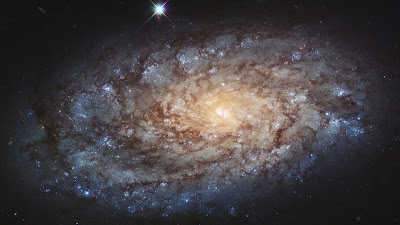 Wallpaper Spiral Galaxy NGC 4298, Space, Stars