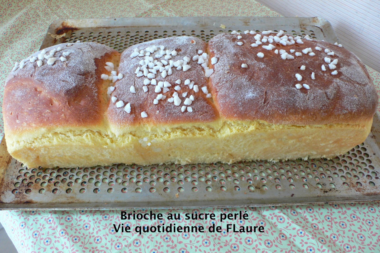 Brioche au sucre perlé