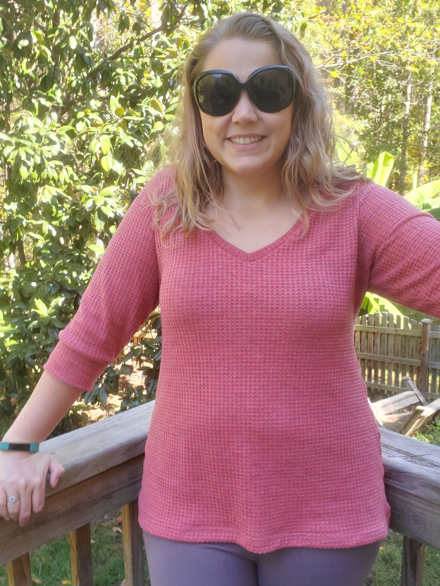 My first vnecks The Dandelion Tee from Millicent Joy