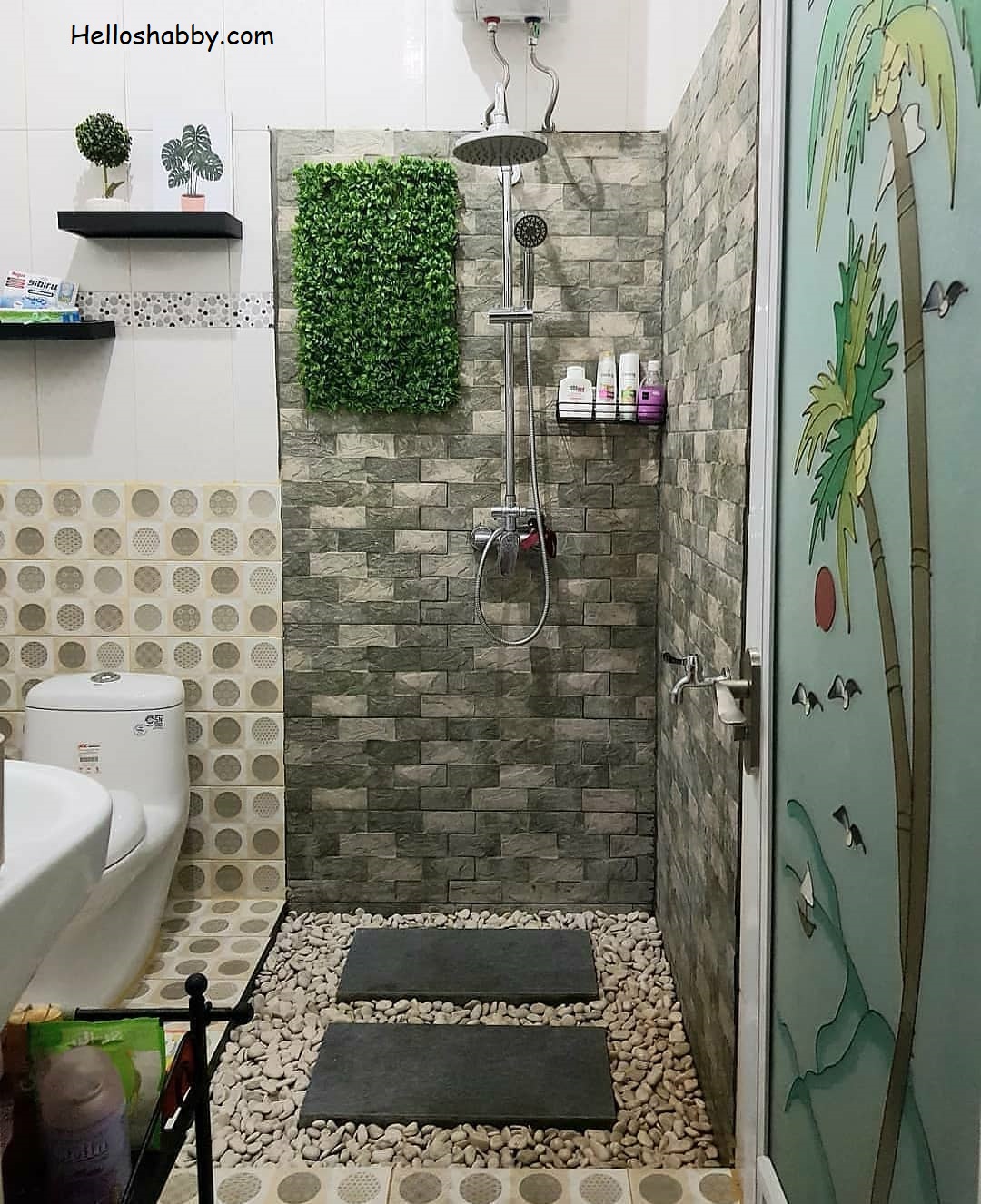 6 Inspirasi Lantai Kamar Mandi yang Tak Licin dan Cantik HelloShabby