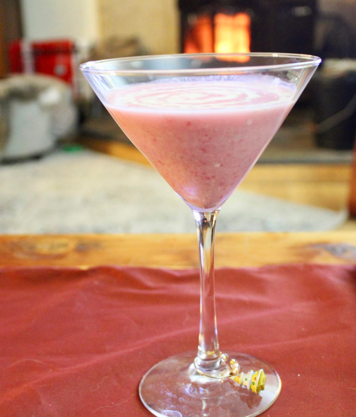 A Taste of Alaska Raspberry Cream Martini