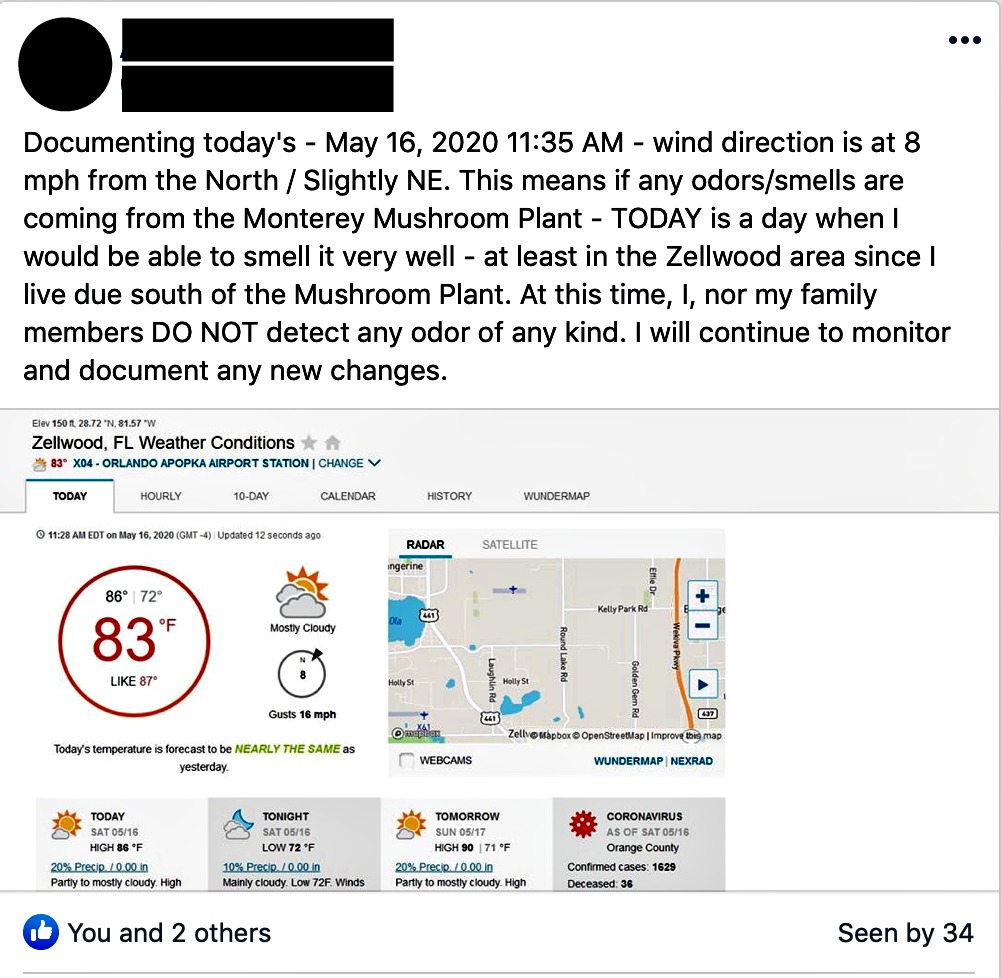 Sludge report picture