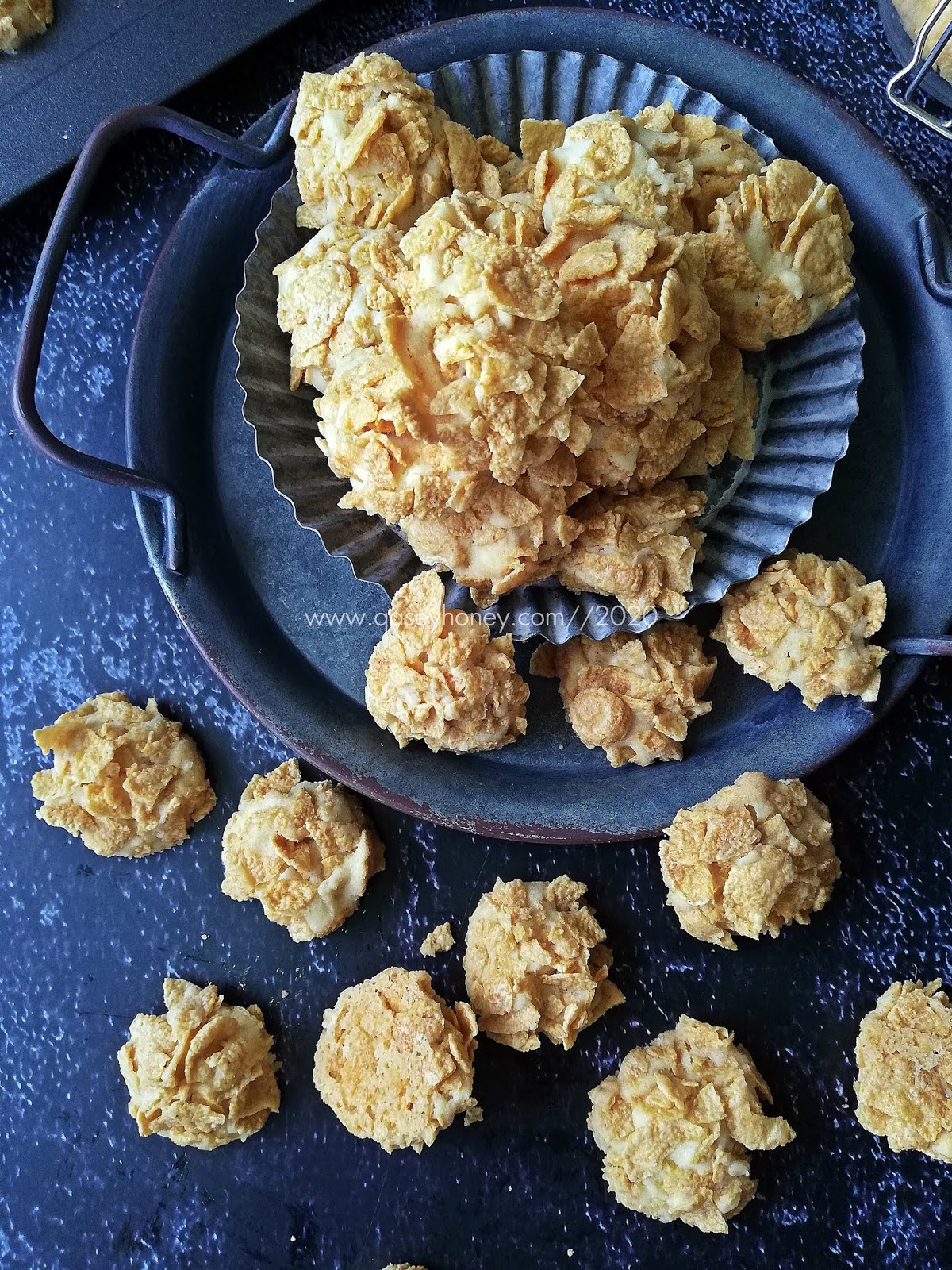 Resepi biskut cornflakes crunchy