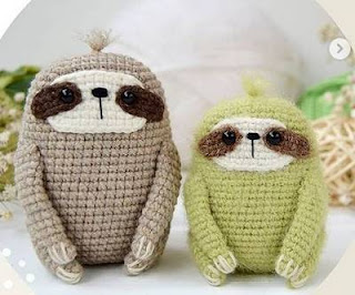 PATRON GRATIS PEREZOSO AMIGURUMI 44842