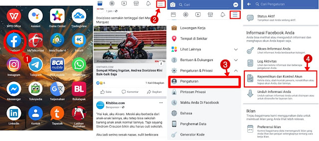 hapus akun facebook permanen