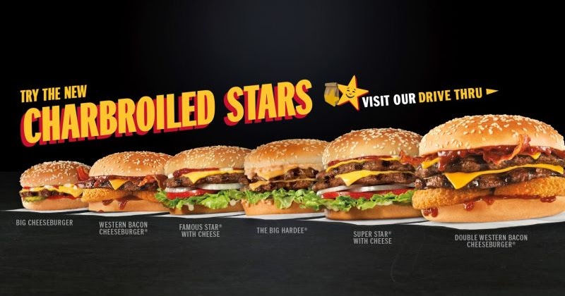 Hardee's Borrows from Carl's Jr. for New Charbroiled Stars