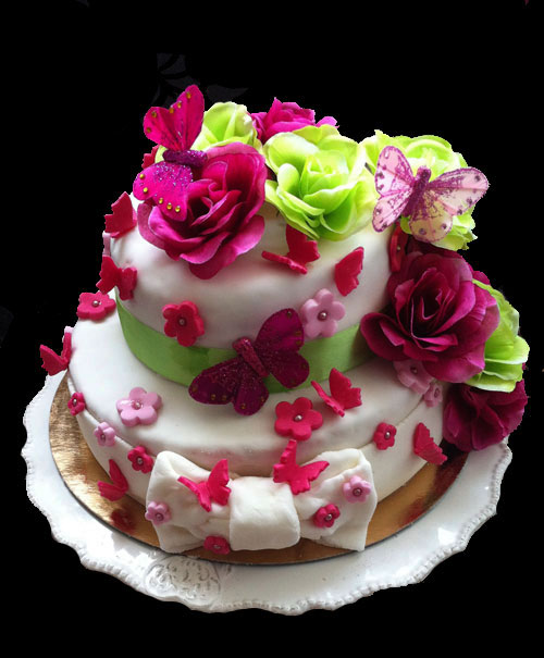 Gâteau d'anniversaire Julie Mam'zelle cakes