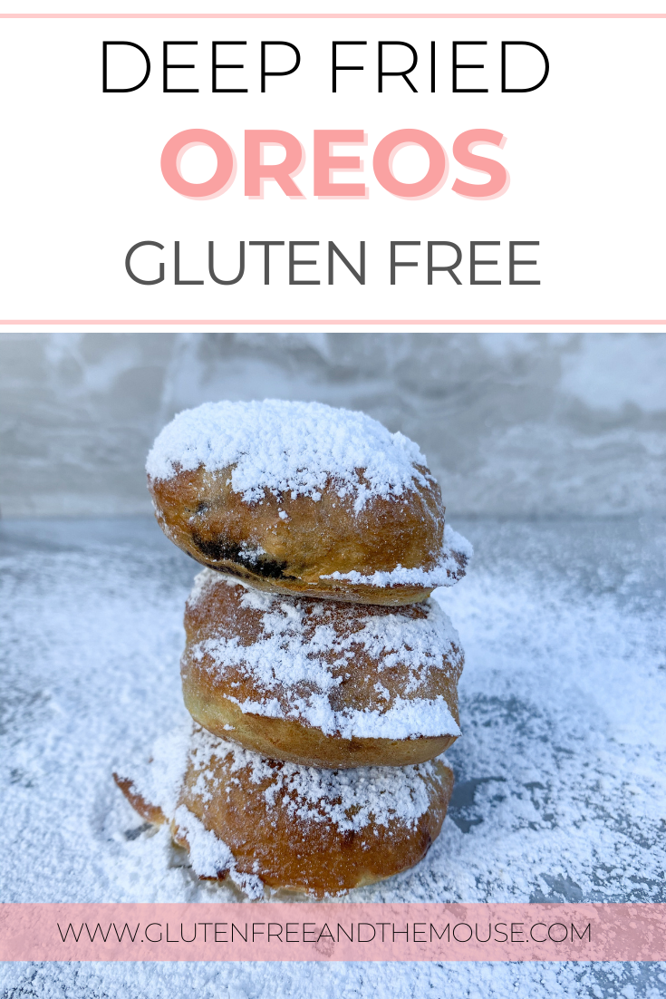 Deep Fried Gluten Free OREO Gluten Free and The Mouse