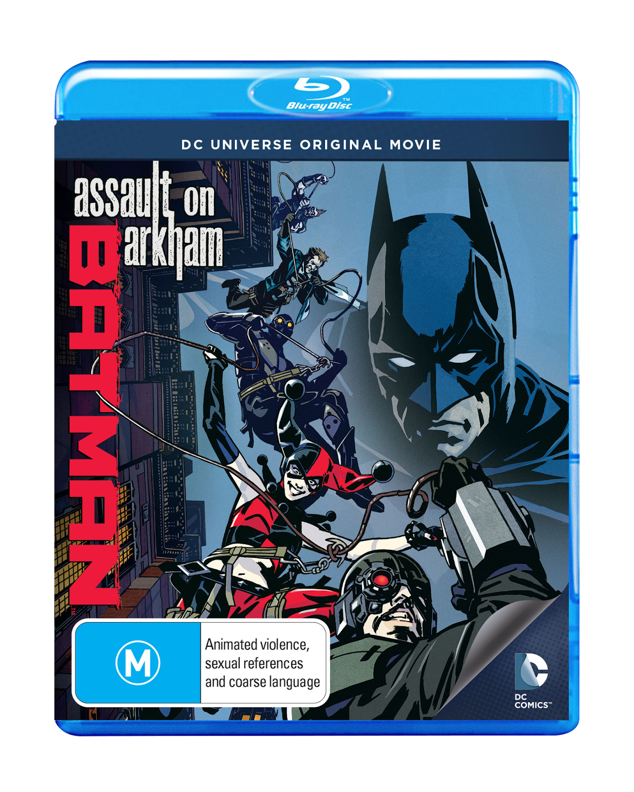 CLOSED* Win Batman: Assault on Arkham on Blu Ray