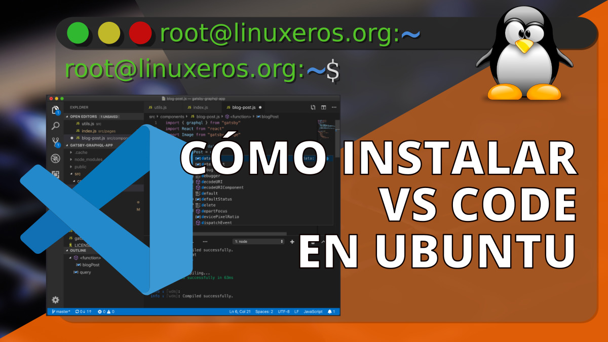 C Mo Instalar Visual Studio Code En Ubuntu Linuxeros