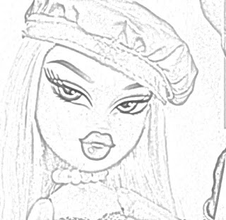 Bratz coloring pages holiday.filminspector.com