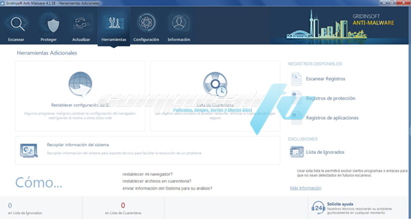 GridinSoft Anti-Malware Versión 4.1.38.4888 Full Español