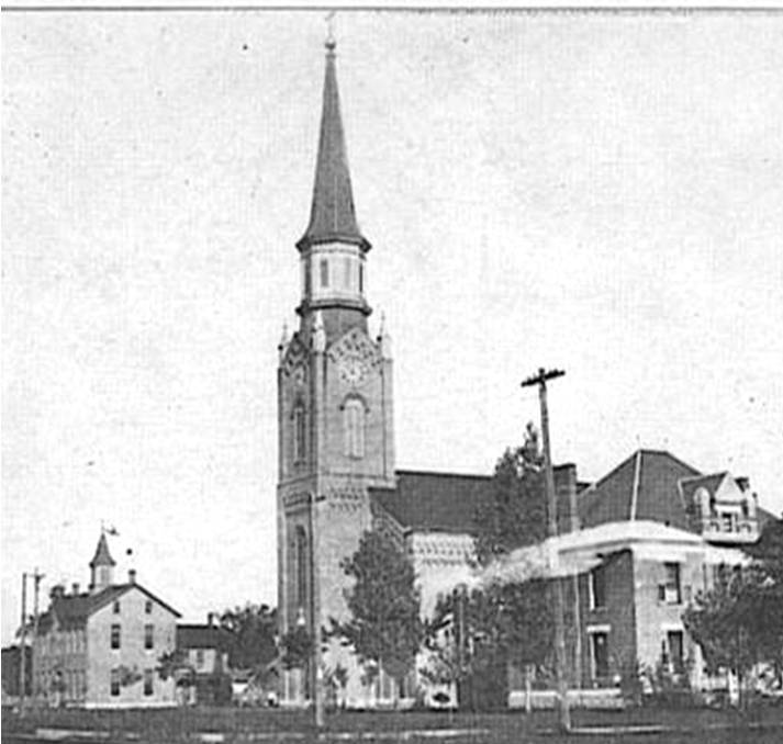 Catholic Architecture and History of Toledo, Ohio SS Peter & Paul, Ottawa