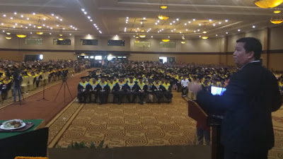 Ucapkan Selamat, Wagub Kandouw Juga Motivasi 1039 Lulusan Politeknik Manado