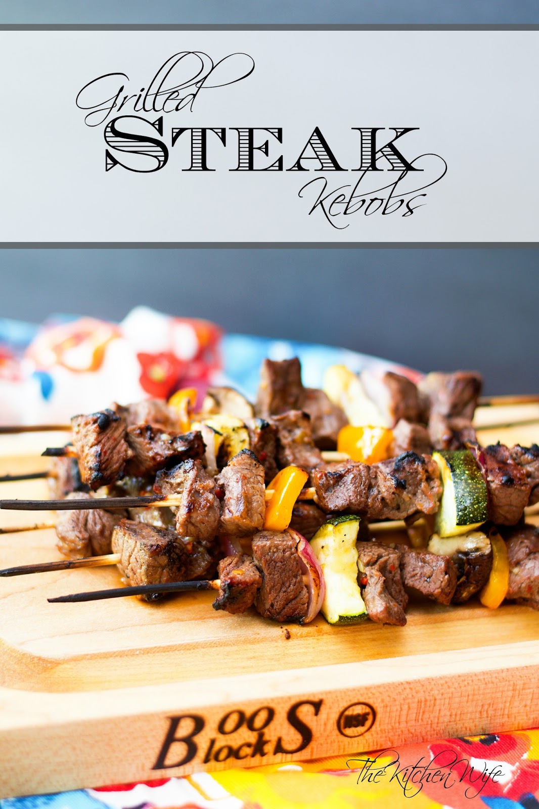 Easy Grilled Steak Kebab Recipe The Kitchen Wife