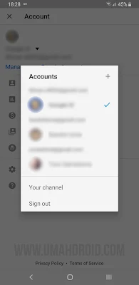 Logout Akun YouTube Versi Baru HP Android