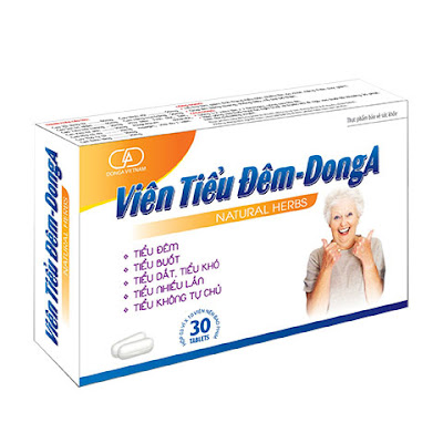 Viên Tiểu Đêm DongA, giảm tiểu buốt, không tự chủ