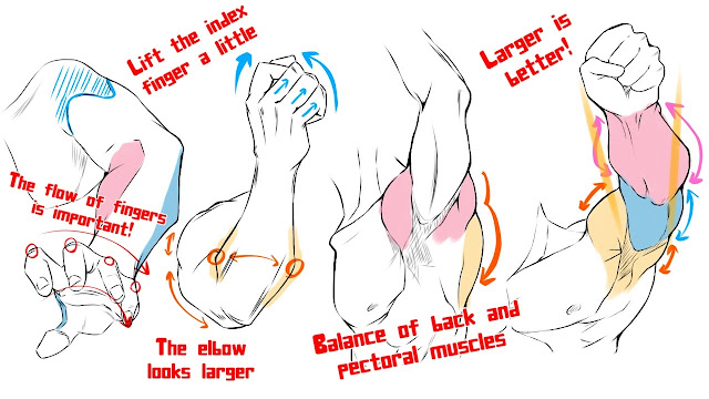 How to Draw Arms on a Body for Beginners