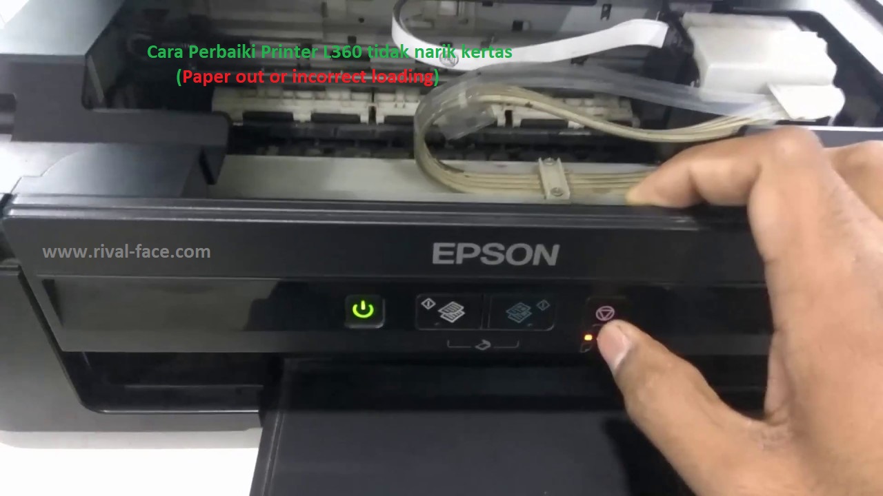 Cara Perbaiki Printer Error L360 tidak narik kertas (Paper out or