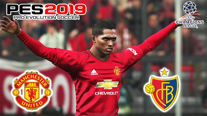 PES 2019 | Manchester United vs Basel | UEFA Champion League | PC GamePlaySSS