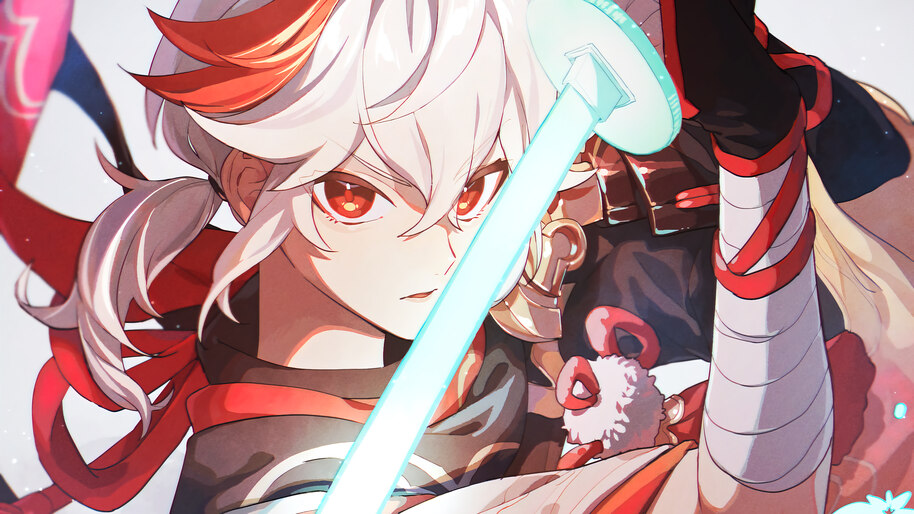Kazuha Genshin Impact Game Art 4K #6631a Wallpaper iPhone Phone