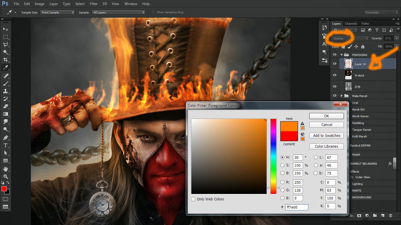 Extreme Tutorial Zombie dengan Photoshop %name Extreme Tutorial Zombie dengan Photoshop