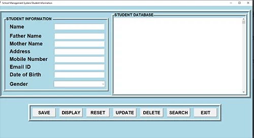 School Management System in Python with Full source code - Free Source ...