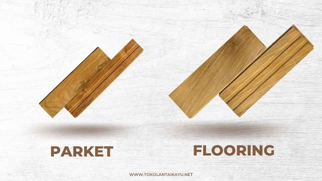 perbedaan parket dan flooring