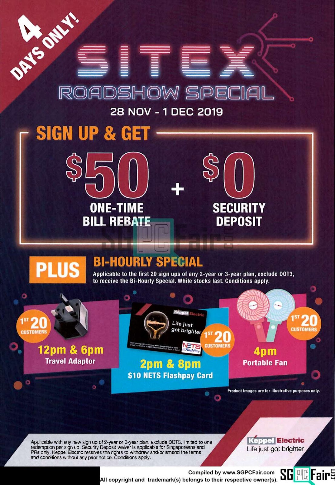 SG PC Fair Online Brochures, Flyers and Price List Keppel Electric