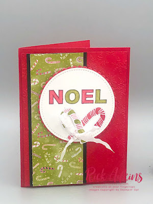 Learn to make a quick and easy Noel Card from my Weekly Facebook Live this week.  Click here to learn more!