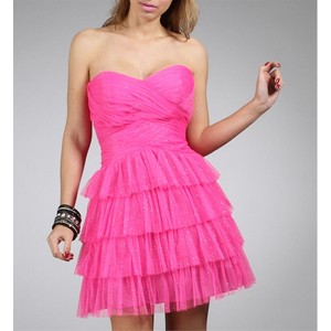 Neon Pink Cocktail Dresses | Neon Pink Prom Dresses