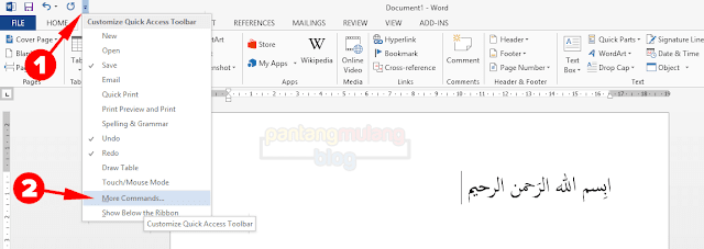 Cara Membuat Tulisan Huruf Arab di Microsoft Word Cara Membuat Tulisan Huruf Arab di Microsoft Word