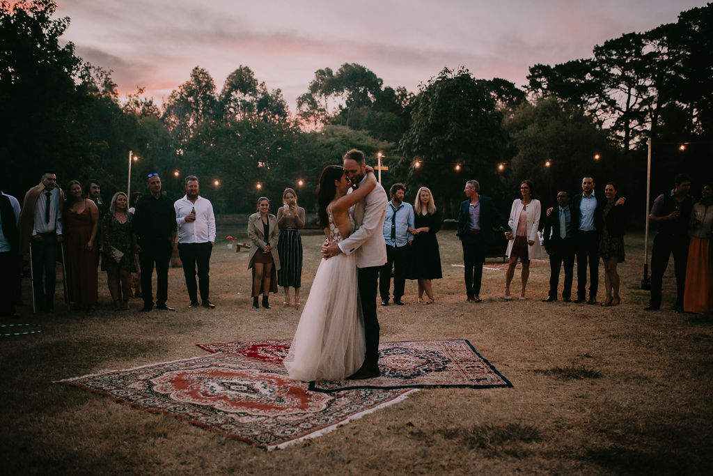 to the aisle australia | joy + jonny wedding feature 2019 one spoon two spoon photography melbourne wedding photographer bridal gown florals real bride