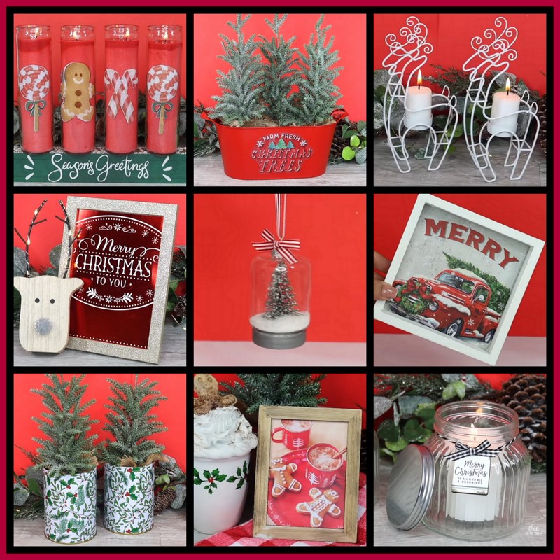 DIY And Household Tips 9 Christmas Crafts Using Dollar Tree Items