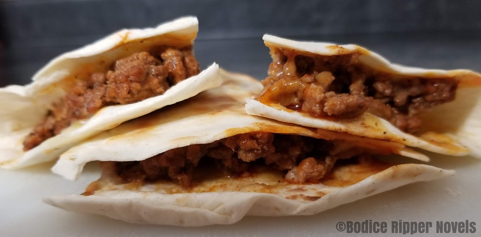 BAKING RECIPES, REVIEWED CHEESY GROUND BEEF QUESADILLAS from Girl