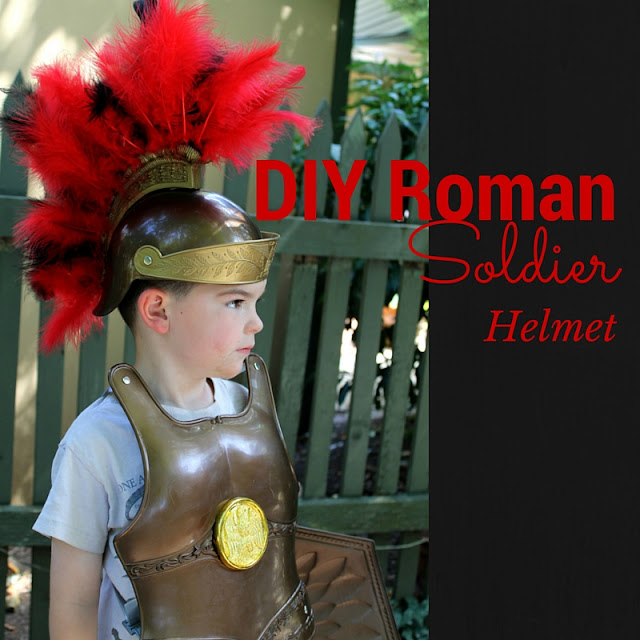 DIY Roman Soldier Helmet