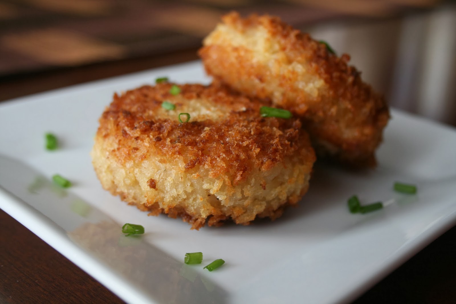 Oregon Transplant: Pan-Fried Risotto Cakes