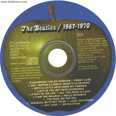 RADIOROCK 1: 1973 - The Beatles 1967-1970 (blue album)