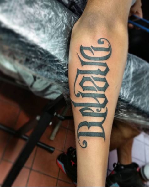 Ambigram Tattoos