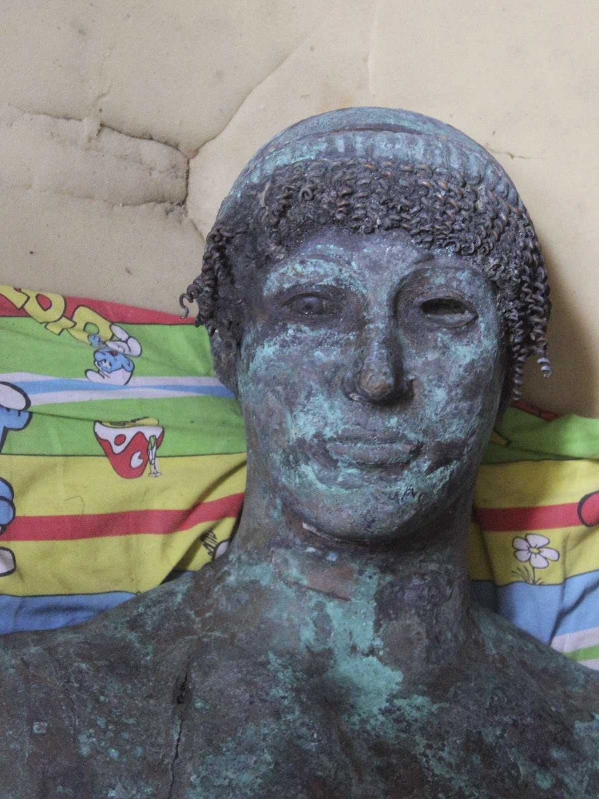 Bronze statue of Apollo found in Gaza Strip The Archaeology News Network