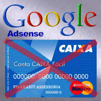 Pagamento Adsense Conta Caixa Fácil