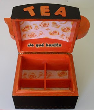 Caja para el té