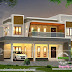 2750 square feet 4 BHK flat roof contemporary house