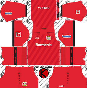 Bayer Leverkusen 2019/2020 Kit - Dream League Soccer Kits