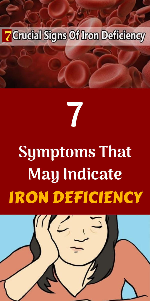 7 Symptoms That May Indicate Iron Deficiency Wellness Today