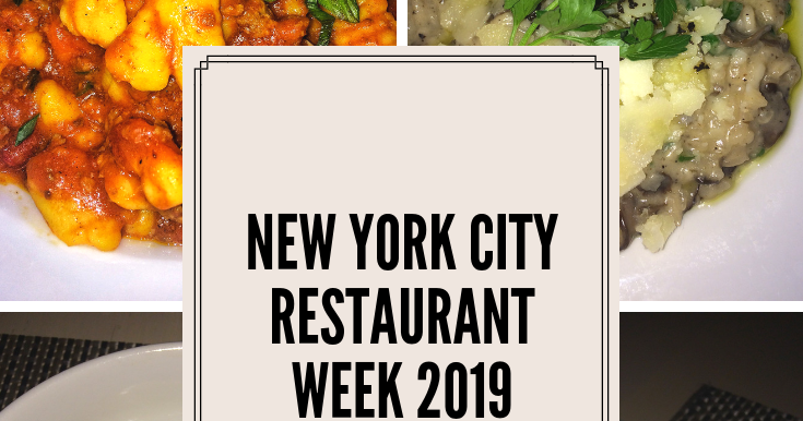 The Best of New York City Restaurant Week 2019