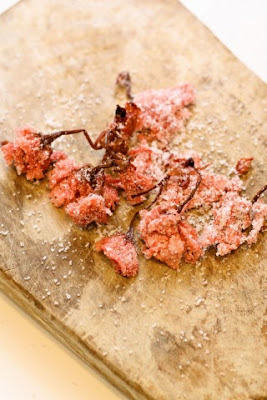 Perfectly imperfect : Green Peas Rice with Cherry Blossoms