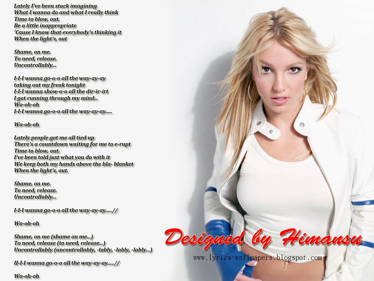 Britney Spears I Wanna Go Lyrics