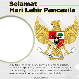 twibbon selamat hari lahir pancasila psd - kanalmu