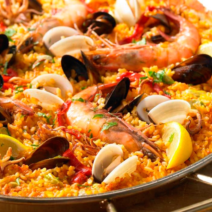 La Más Auténtica Receta de Paella de Mariscos | Mil Recetas de Cocina